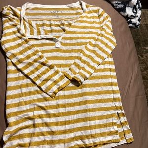 LOFT quarter sleeve size XS